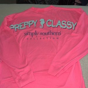 simply southern long sleeve t shirt